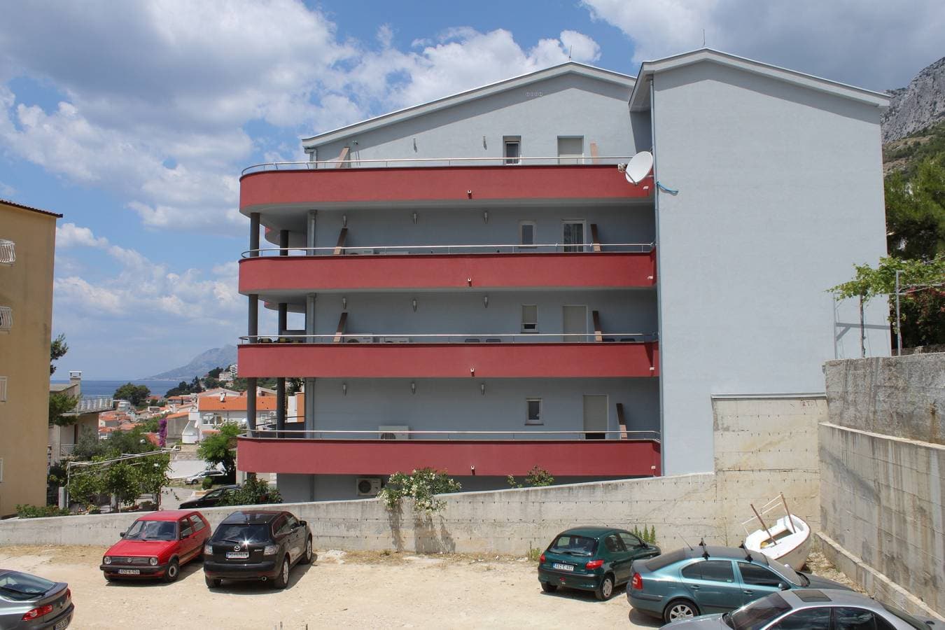 Foto 5 von 24: Studio Appartement mit Terrasse und Meerblick Baska Voda, Makarska -a