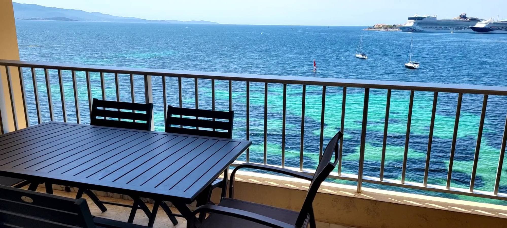 Gemütliches Studio mit Meerblick in Ajaccio - 30 m², Strandzugang 1