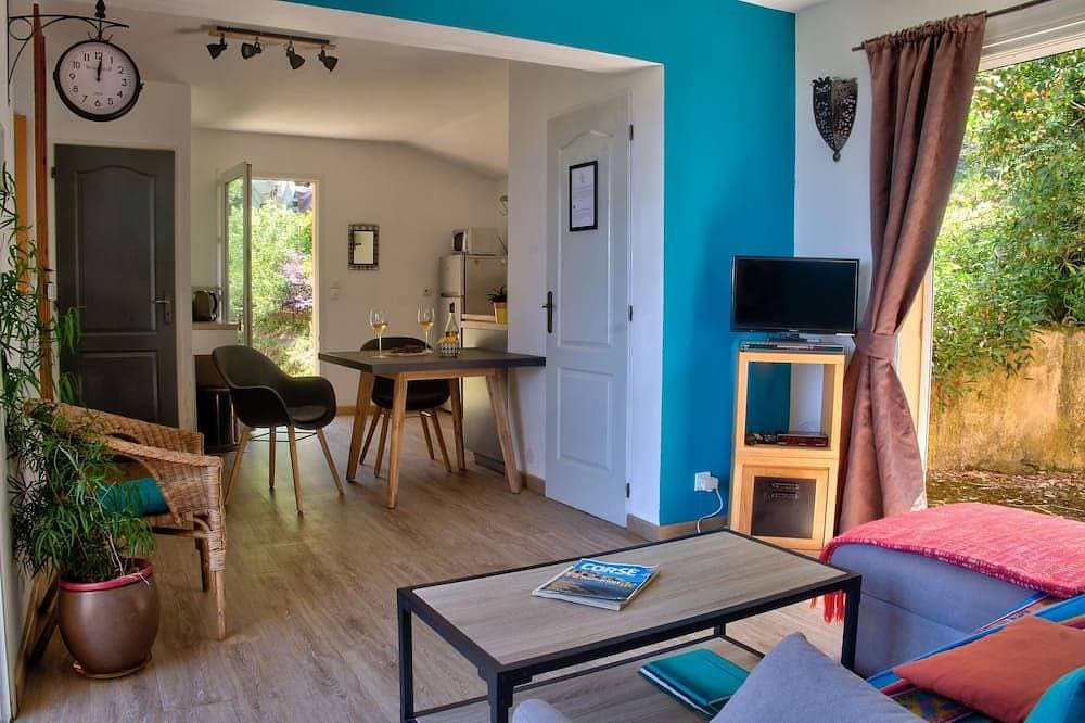Foto 10 von 21: Cottage 2/3 Pers., Nahe dem Meer und Blick aufs Meer, 23 km von Ajaccio