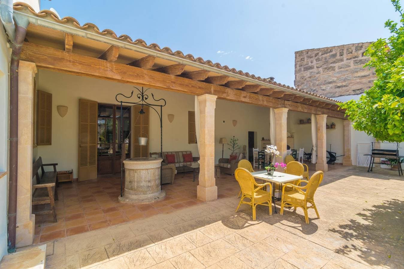 Foto 5 von 45: Sa Verdera - Ferienhaus mit privaten Pool in Maria De La Salut. WiFi gratis