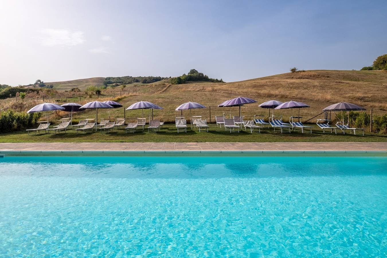 Foto 5 von 20: Apartment "Oleandro" im Agriturismo mit Gemeinschaftspool, Bergblick und WLAN