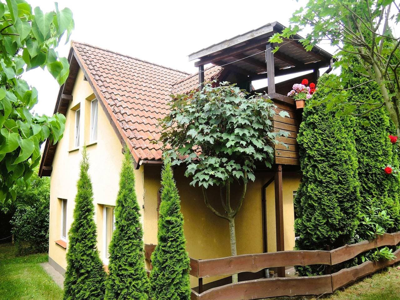 Doppelzimmer mit Gartenblick, Lubin 1