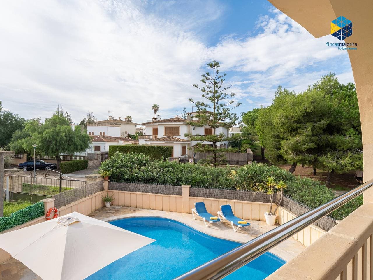 Foto 10 von 36: Charmante mediterrane Villa mit privatem Pool, WLAN und Klimaanlage in Sa Coma