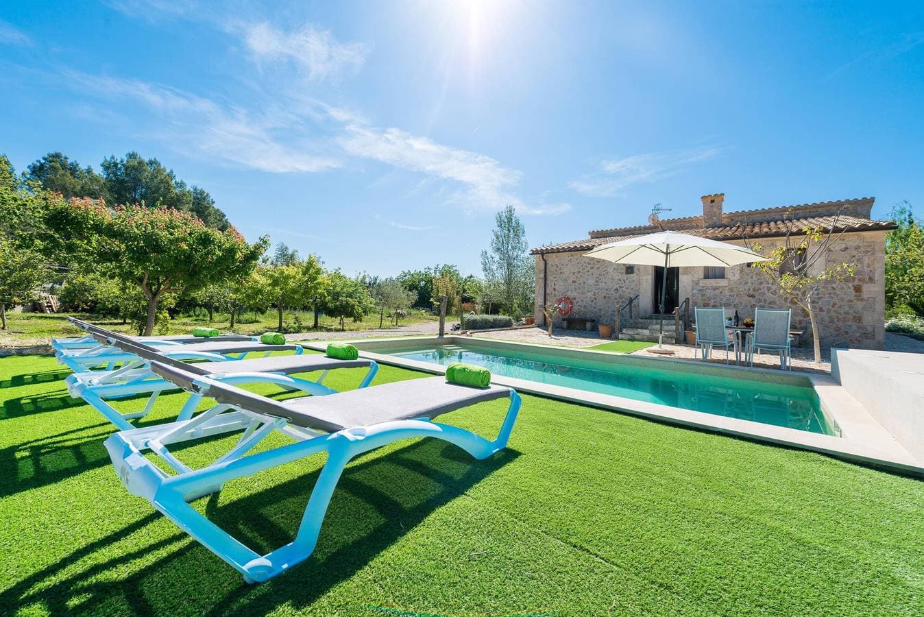 Foto 4 von 47: Son Ferragut - Ferienhaus mit privaten Pool in Sa Pobla. WiFi gratis