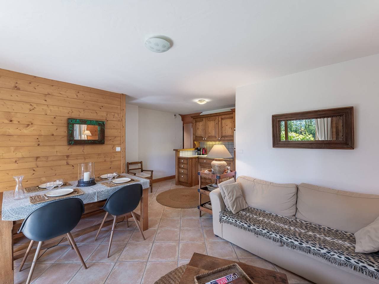 Foto 6 von 17: Helle Wohnung mit Südterrasse, nahe Pisten, Parkplatz