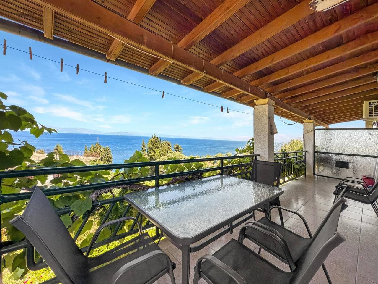 Andromaches Family Room Balcony 1