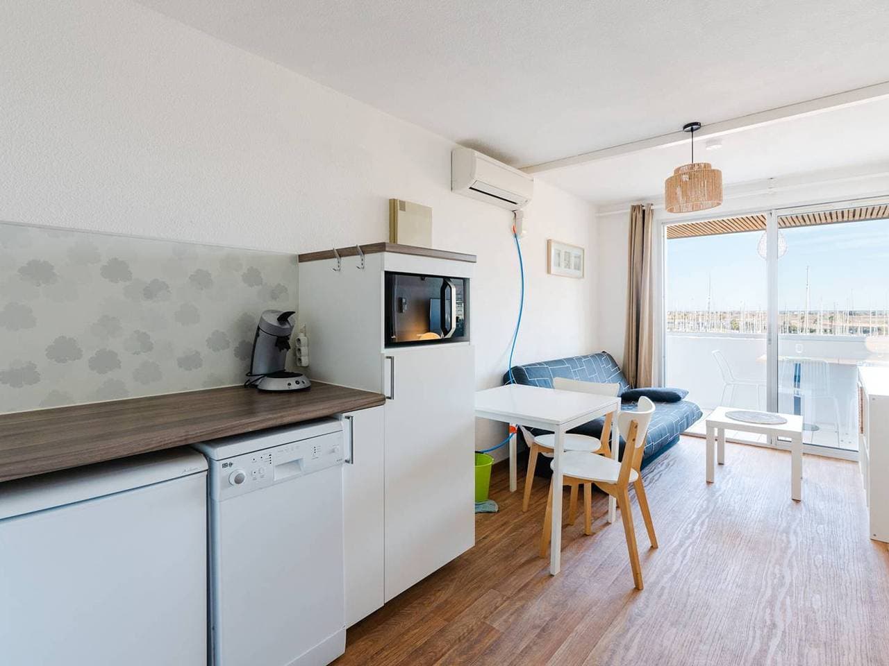 Foto 2 von 15: Apartment Gruissan - Privatparkplatz, Haustiere Erlaubt
