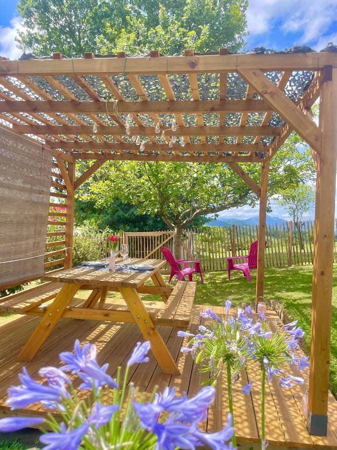 Le jardin d'Opporak - Jardin privé avec vue montagne 1