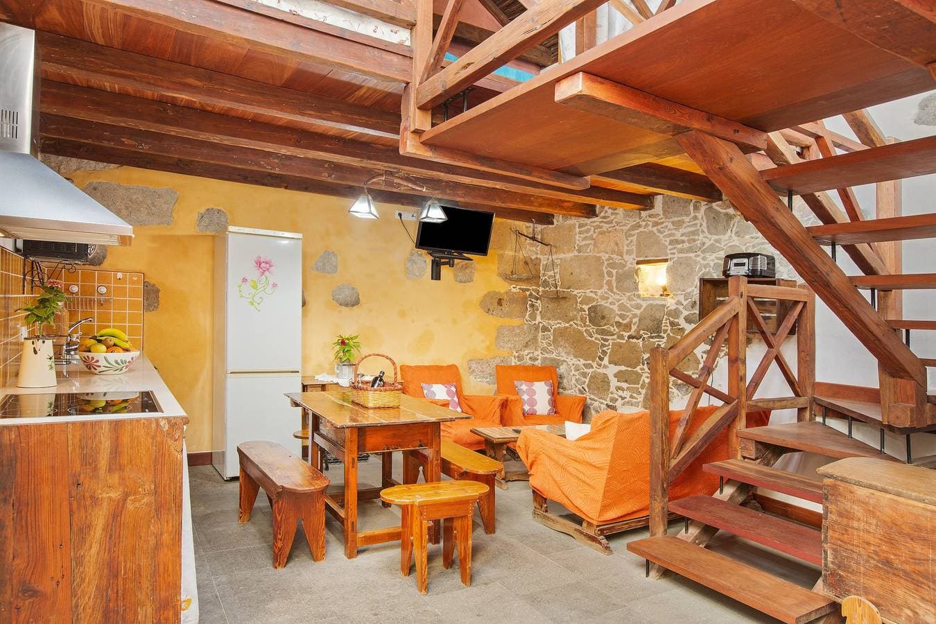 Foto 7 von 23: Ferienhaus Casa Emblemática La Pileta Bentejui mit Garten und WLAN