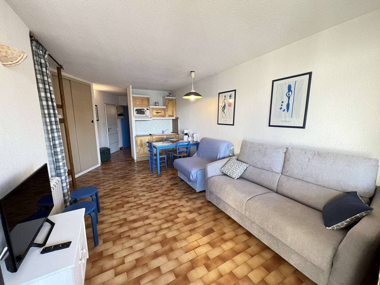 Foto 2 von 11: Studio-Kabine mit Pool, Parkplatz, Waschmaschine, ruhige Lage in Cap d'Agde
