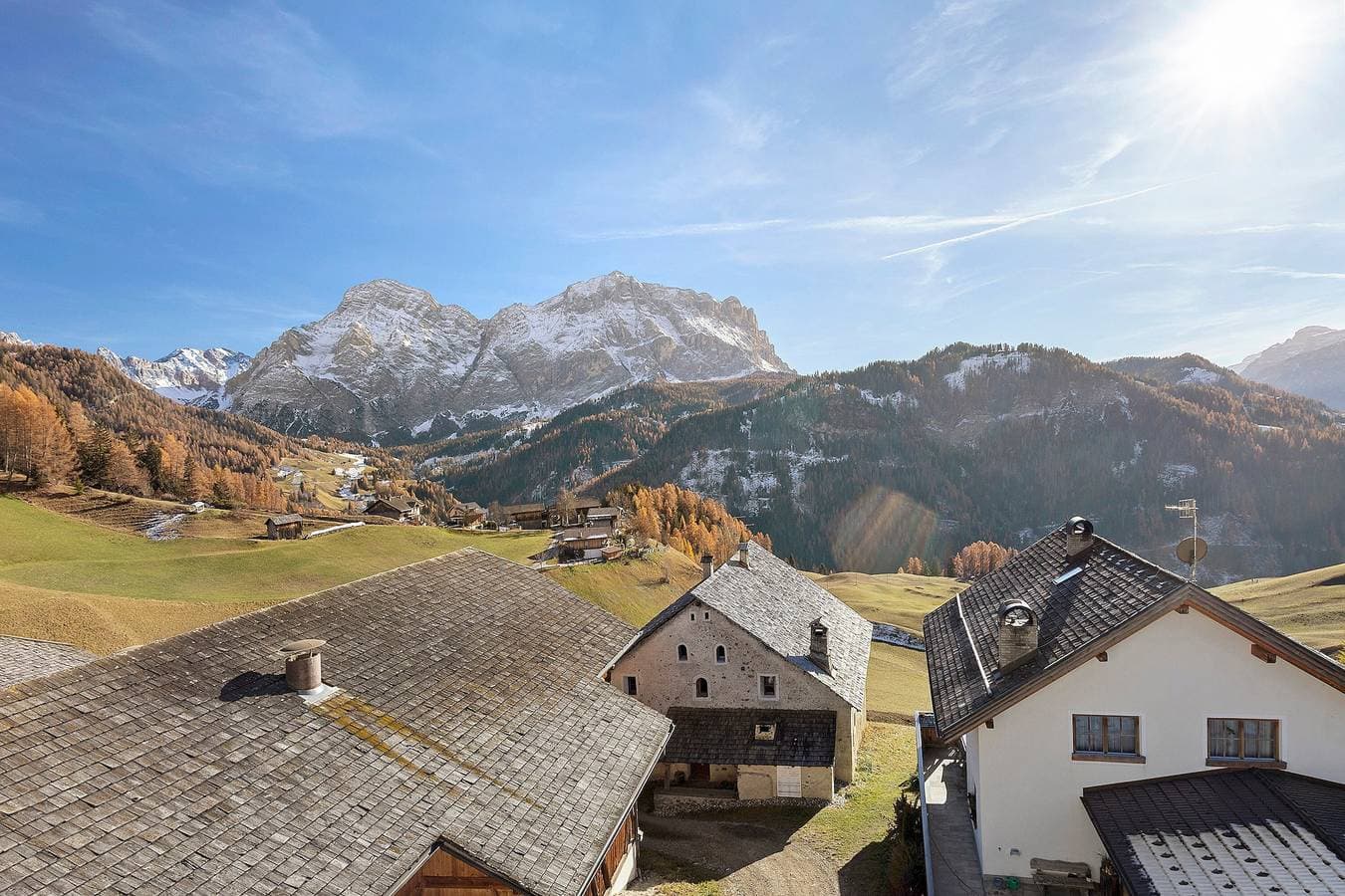 Foto 3 von 23: Apartment 'Rungghof 1' mit Bergblick, Gemeinschaftsterrasse und WLAN