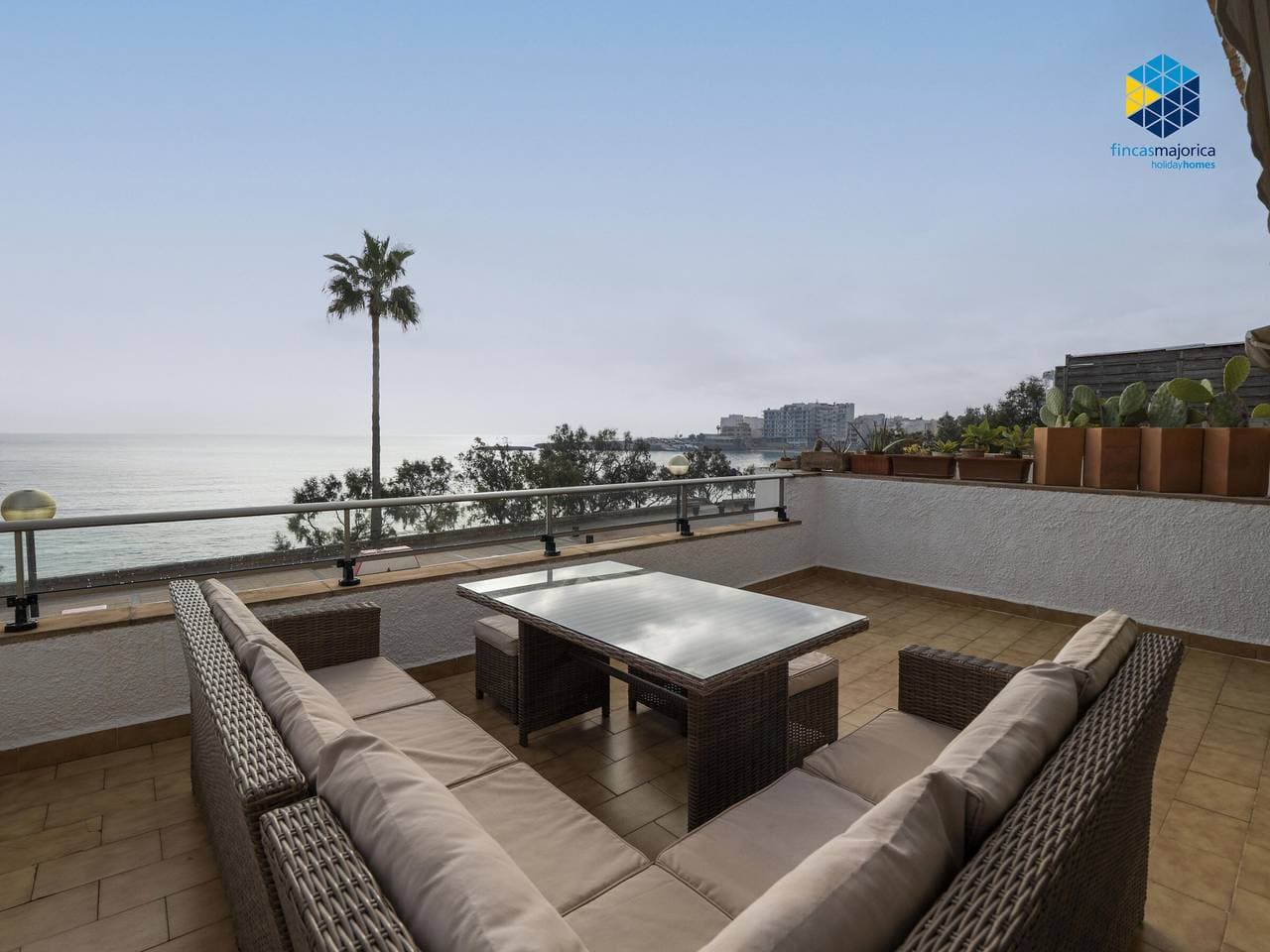 Komfortable Wohnung am Strand mit 3 Schlafzimmern in S'Illot 1