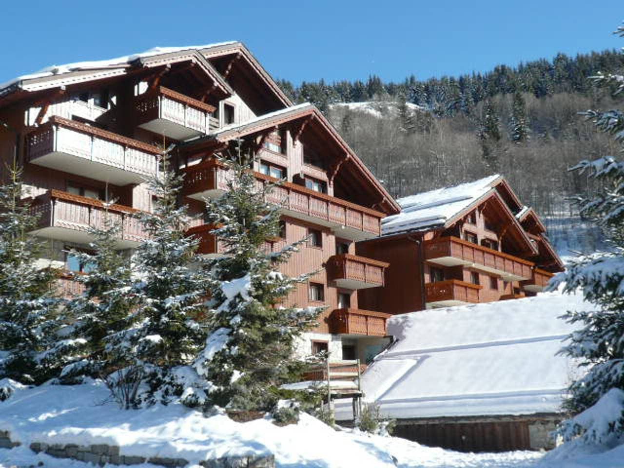 Foto 12 von 12: Apartment in Méribel 4 P., Pool, Ski in/Ski out