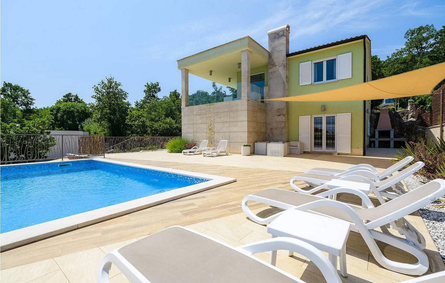 Foto 7 von 39: Charmantes Apartment am Pool mit Terrasse, 1,5 km vom Strand entfernt