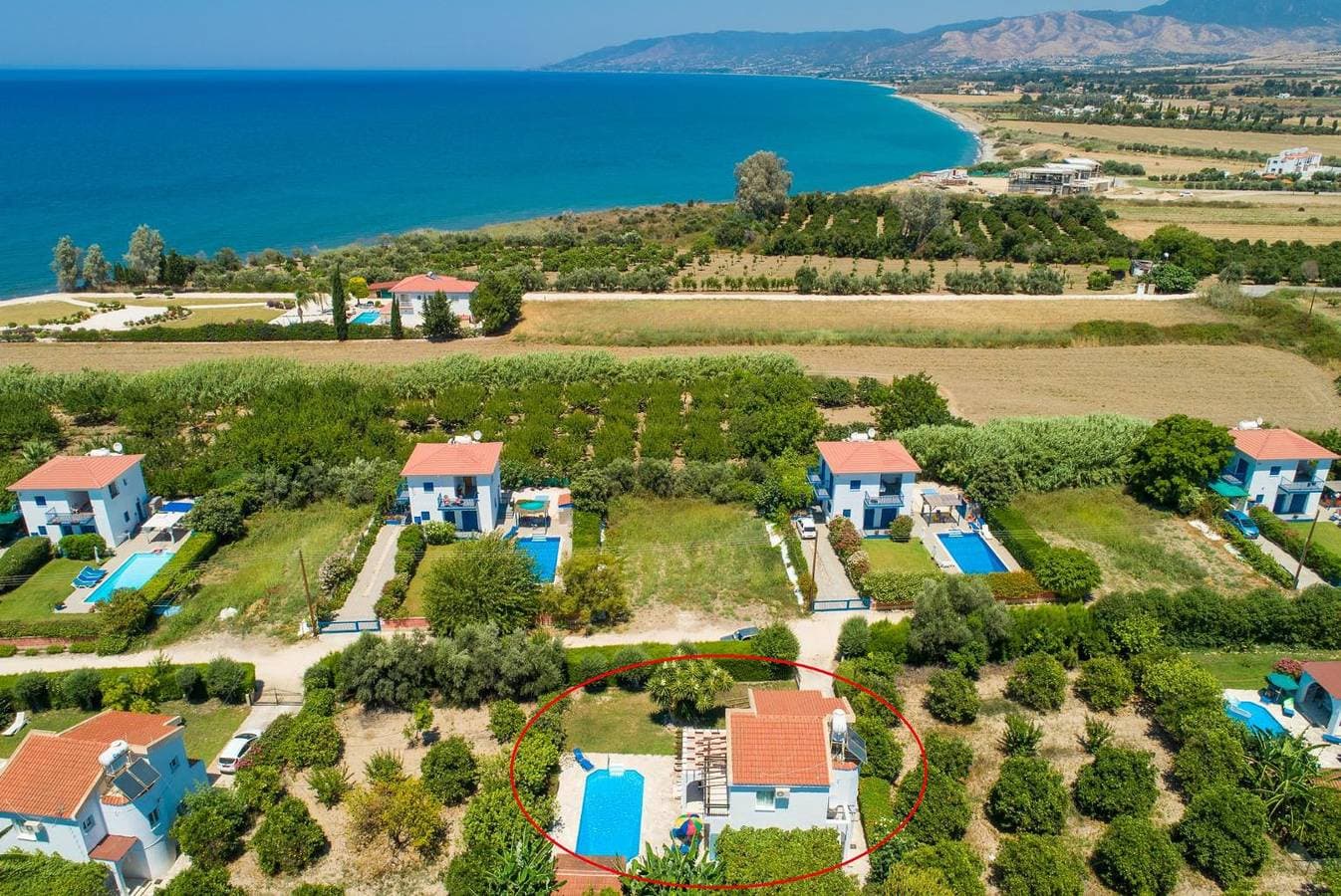 Foto 4 von 29: Villa für 4 Personen mit Balkon