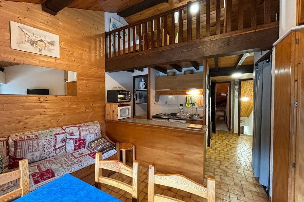 Foto 5 von 21: Charmante Maisonette in Champagny-en-Vanoise, 5 Personen, atemberaubende Aussicht