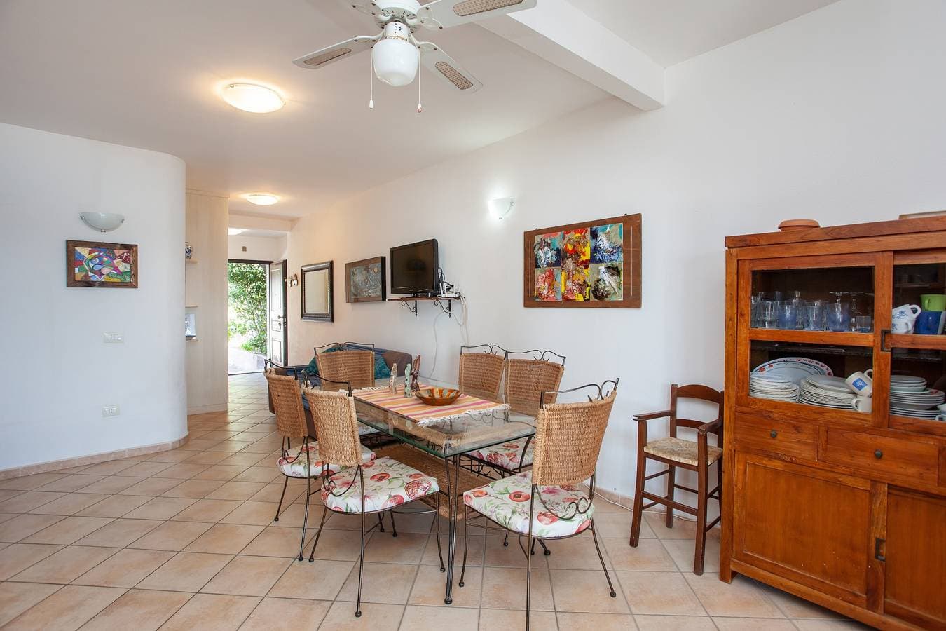 Foto 7 von 25: Ferienhaus Casa sulla Spiaggia 1 mit Meerblick, Terrassen und Garten