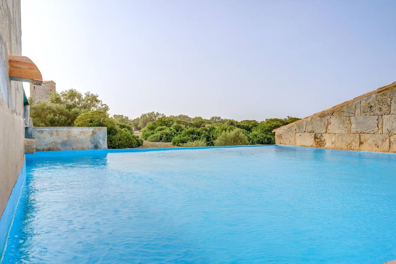 Foto 5 von 26: Ferienhaus "Casa del Pagès" in Possessió Sa Barrala mit Zugang zum Strand Es Trenc