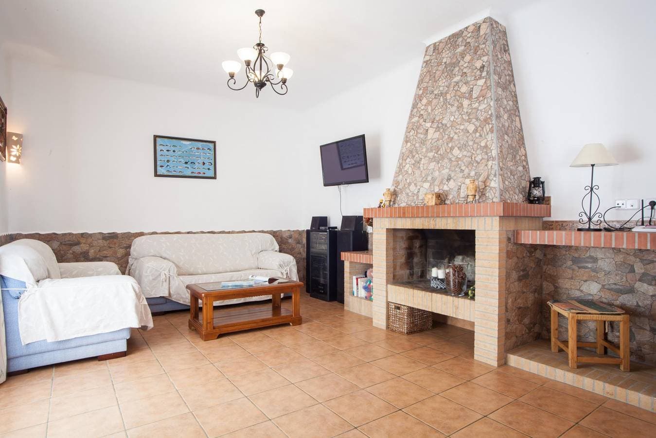 Foto 10 von 38: Es Coco De Sa Mola - Ferienhaus mit privaten Pool in S'Alqueria Blanca (Santanyí). WiFi gratis
