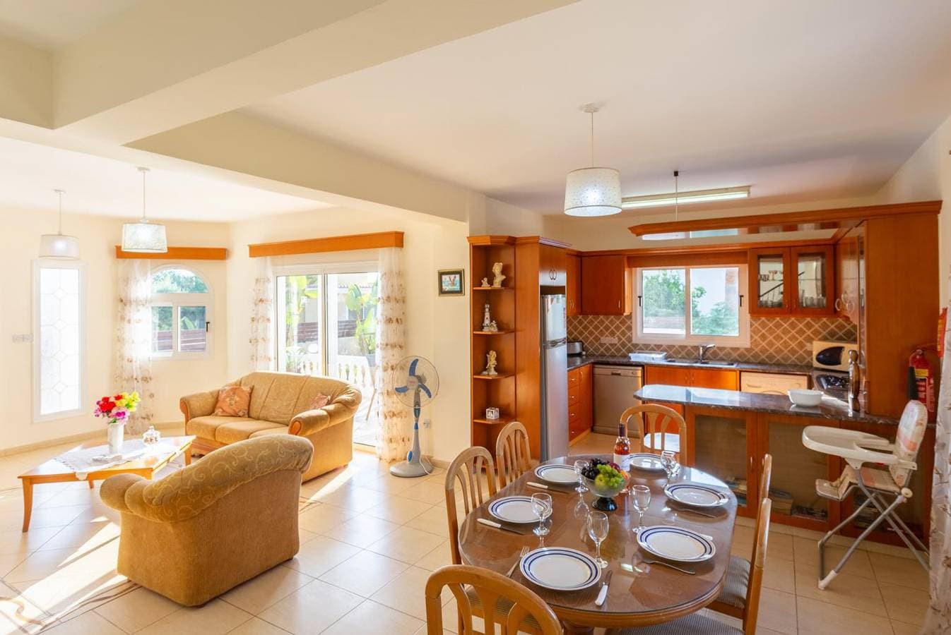 Foto 12 von 34: Villa für 6 Personen mit Garten