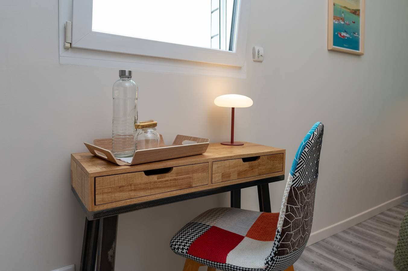 Foto 10 von 28: Zimmer 'Houat' mit gemeinsamer Terrasse, WLAN und Klimaanlage