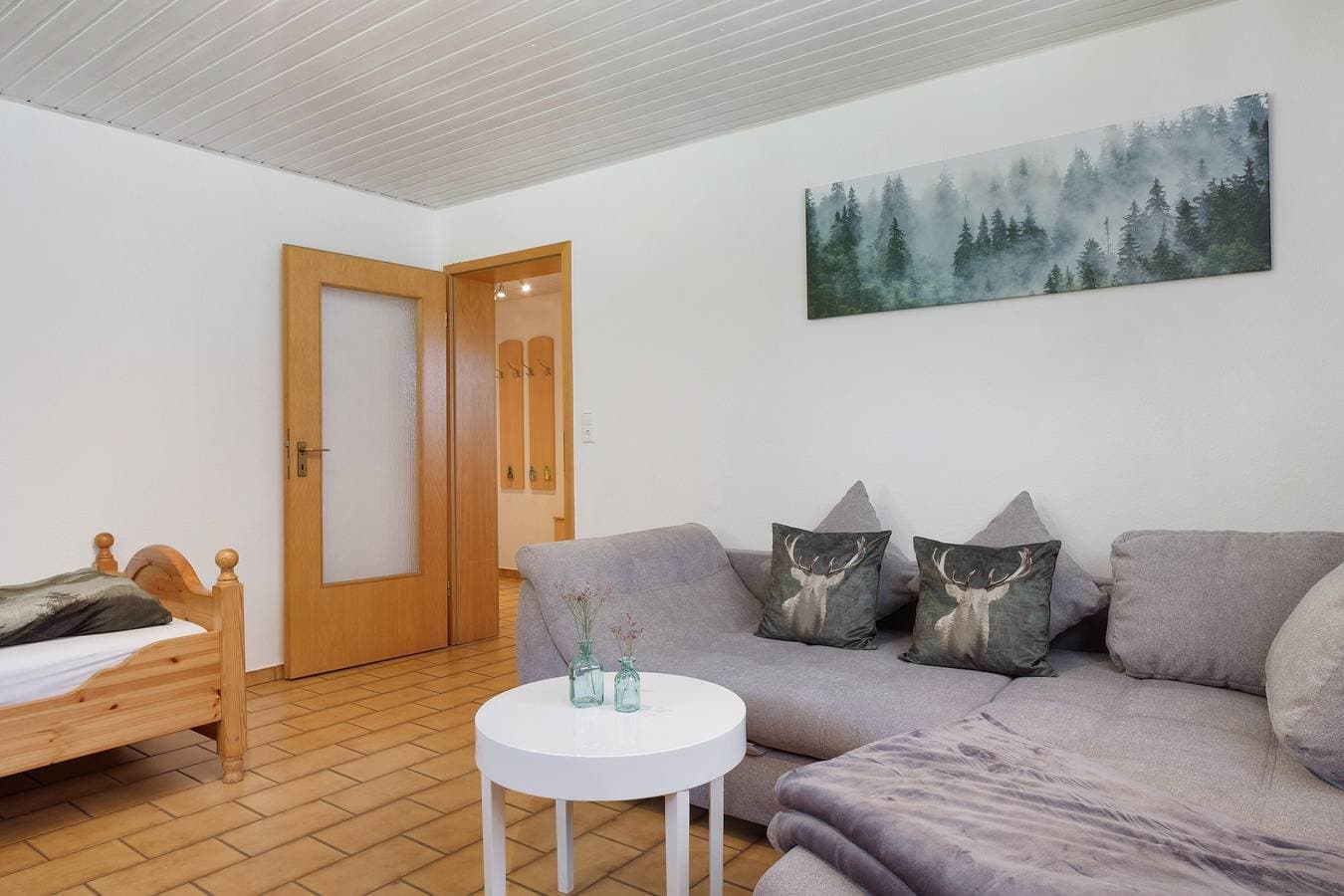 Foto 7 von 37: Ferienwohnung Bergquelle mit Bergblick, privater Terrasse und Wi-Fi