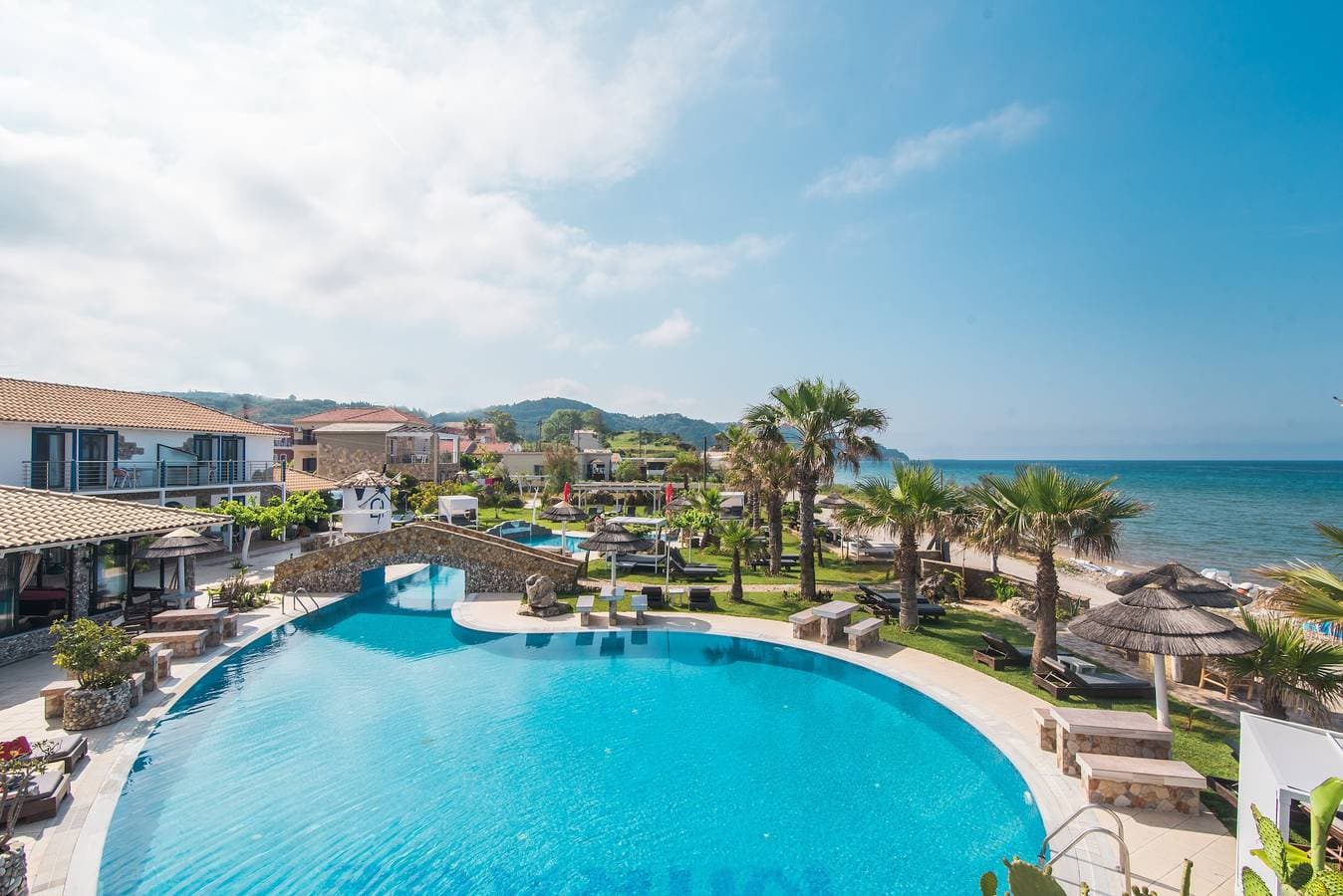 Foto 3 von 23: Mirage Arillas Studio Typ B14' mit Meerblick, Gemeinschaftspool und WLAN