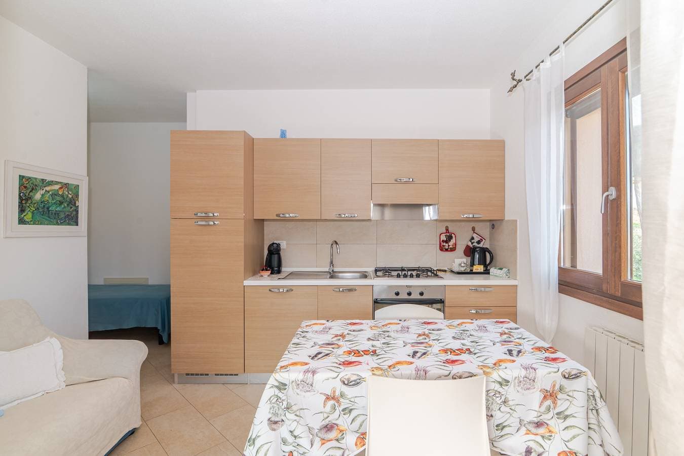 Foto 3 von 22: Apartment 'Casa San Teodoro 2' mit Bergblick, Balkon und Klimaanlage