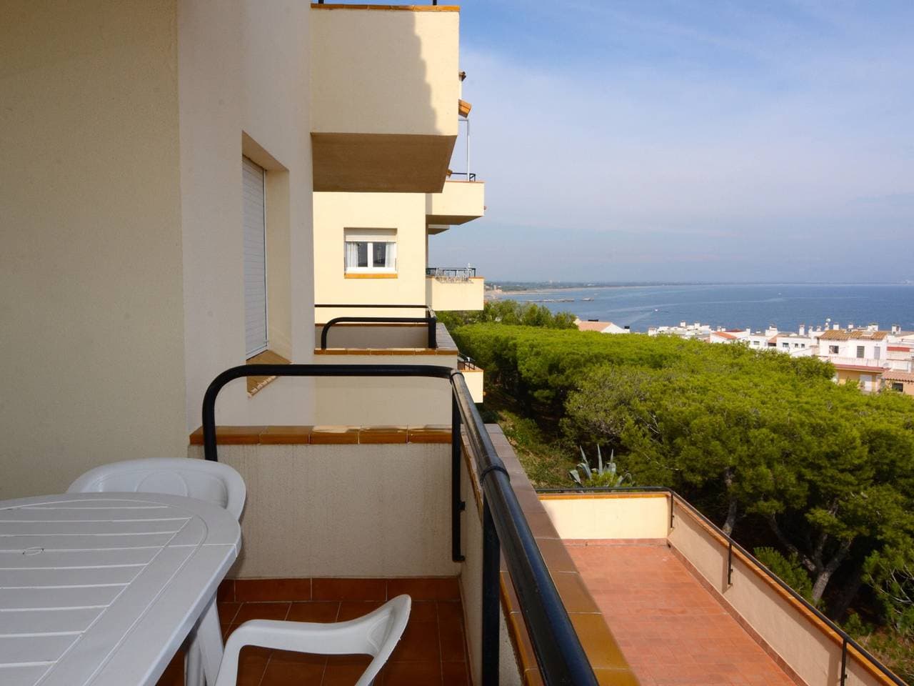 Foto 9 von 35: Gemütliche Wohnung in L'Escala für 4 Personen, zentral gelegen mit Terrasse und Geschirrspüler