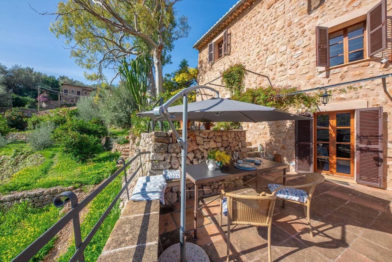 Foto 7 von 48: Sa Teulera (Fornalutx) - Fabelhaftes Haus mit atemberaubendem Blick auf die Serra de Tramuntana - Kostenloses WLAN
