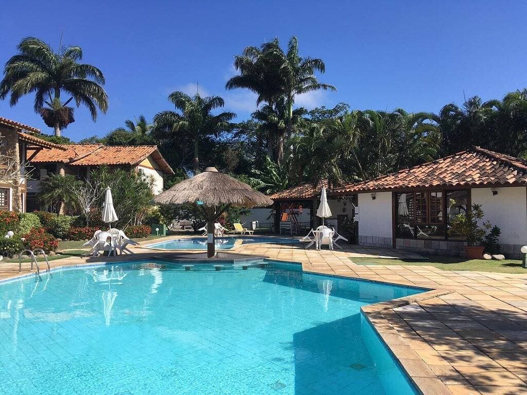 Foto 4 von 47: Familiäre und gemütliche Wohnanlage !!! - In der Nähe von Manguinhos und Geribá Beach.