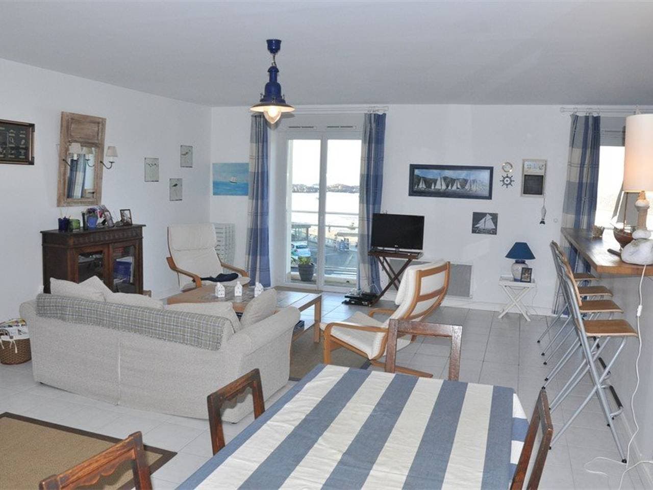 Foto 2 von 10: 2-Zimmer-Wohnung mit Meerblick in Trégastel mit Parkplatz