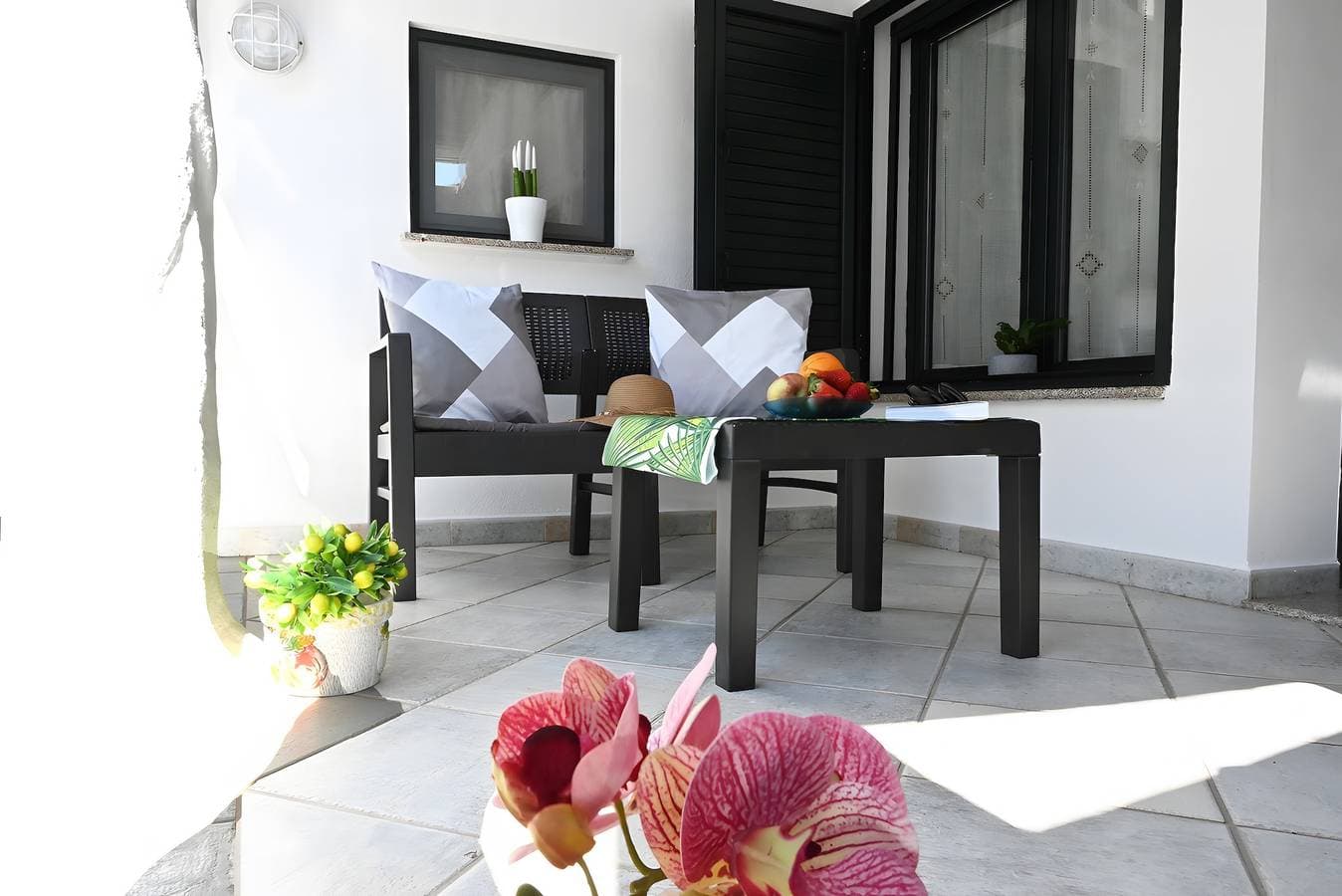 Foto 2 von 32: Ferienwohnung Holiday nahe am Strand mit WLAN und Terrasse