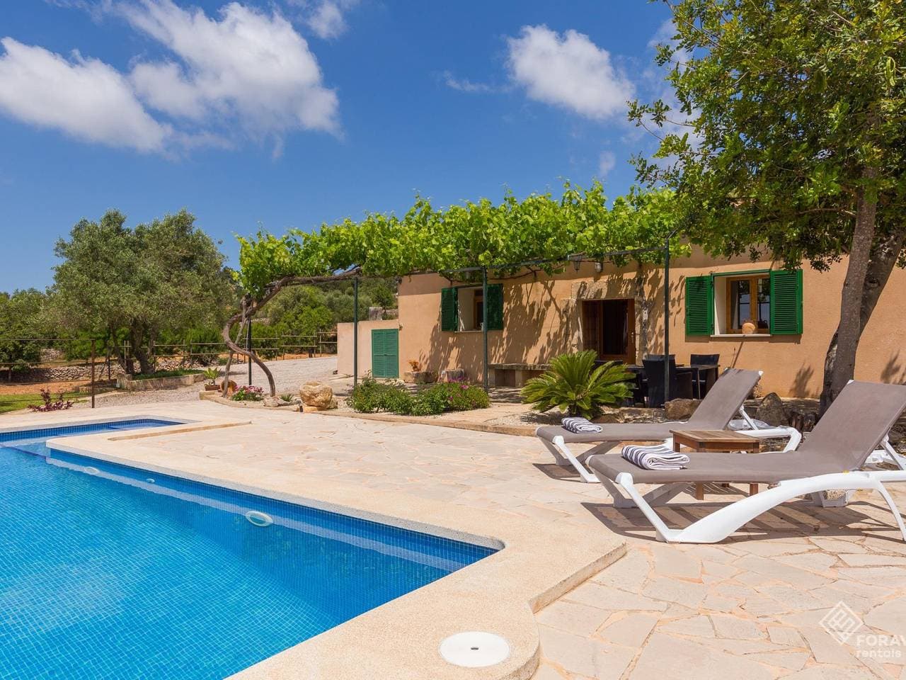 Son Fornes - Schöne Villa mit Pool und Garten in Algaida 1