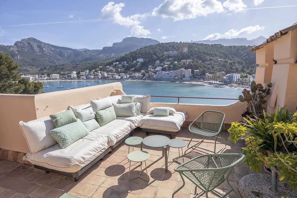 Atemberaubende Wohnung mit Meerblick in Port de Soller 1