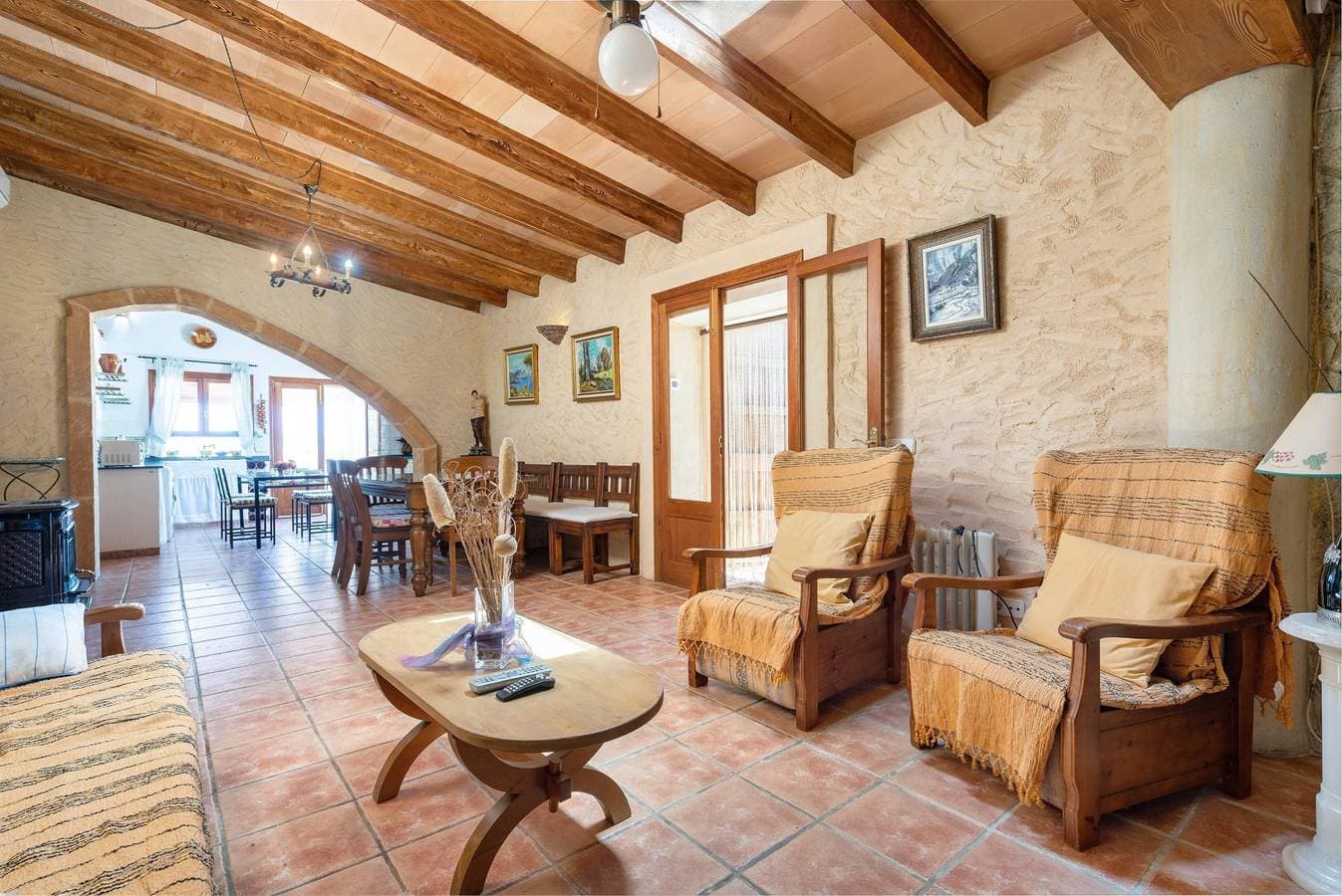 Foto 13 von 39: El Reboster (Carboneras) - Gemütliches Landhaus mit privatem Pool und schönem Garten. WiFi gratis