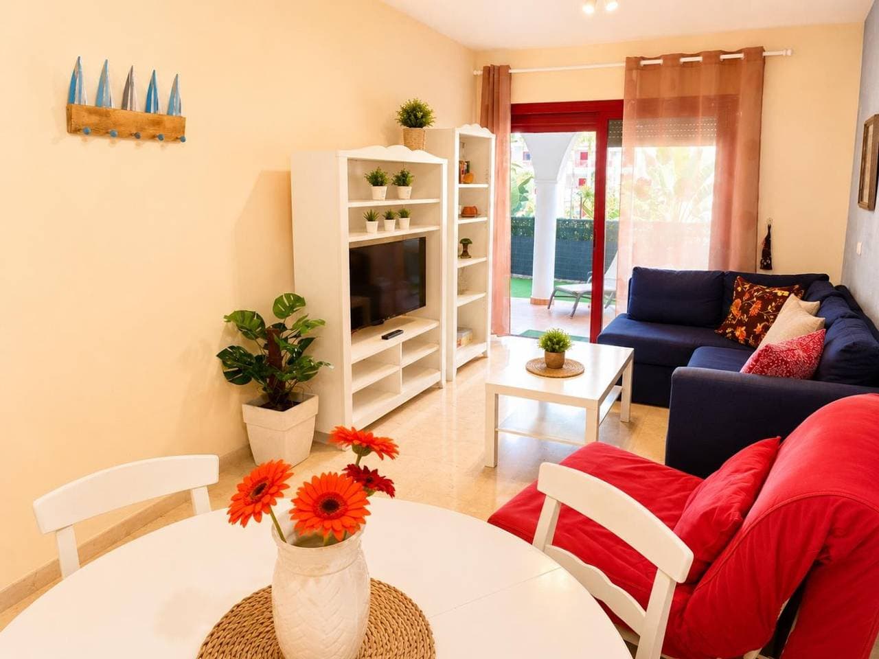 Foto 9 von 25: Oase Palm Mar - Charmante Wohnung mit Terrasse und Zugang zu Pools, nahe Strand und Annehmlichkeiten