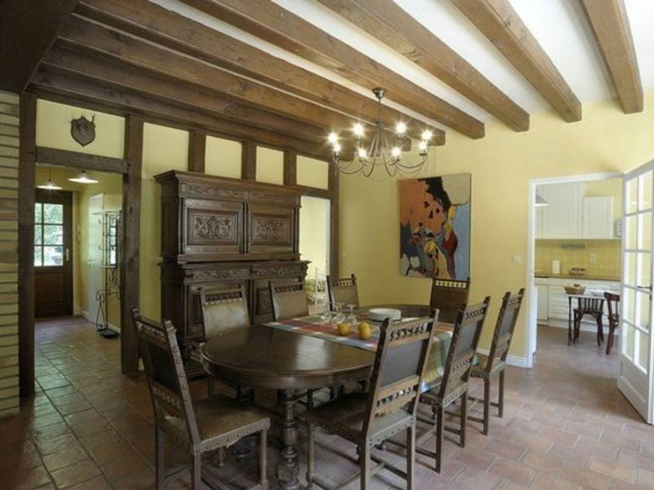 Foto 7 von 21: Rustikale Familienvilla in Sologne: Privatwald, 4 Schlafzimmer, ökologischer Charme