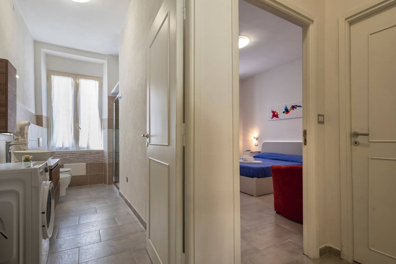 Foto 10 von 22: Ferienwohnung Casa Vacanza Soffio mit Terrasse, Klimaanlage und WLAN