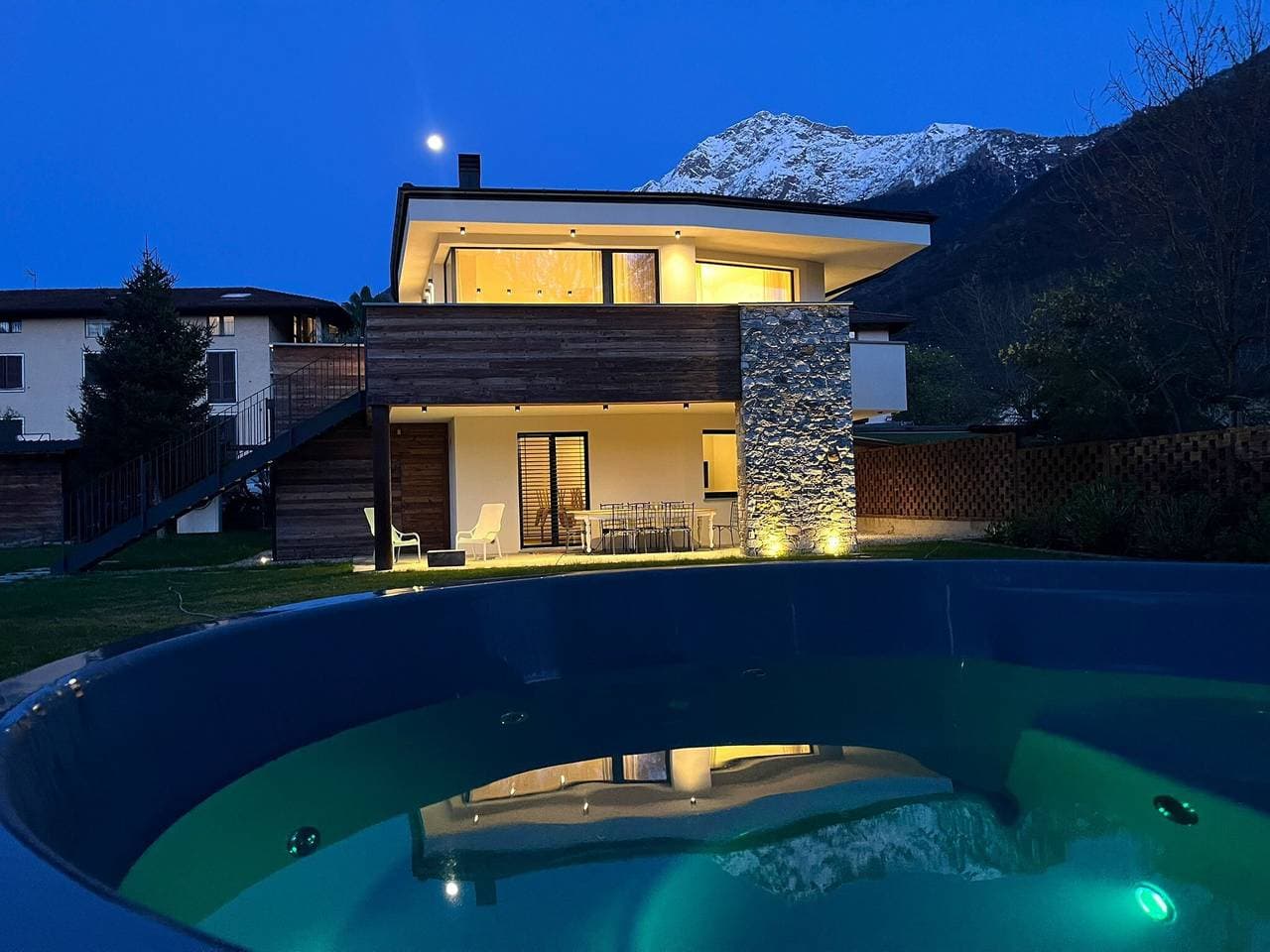 Foto 5 von 40: Ferienwohnung 'La Villa del Lago in Terrazzo' mit Meerblick, WLAN und Klimaanlage