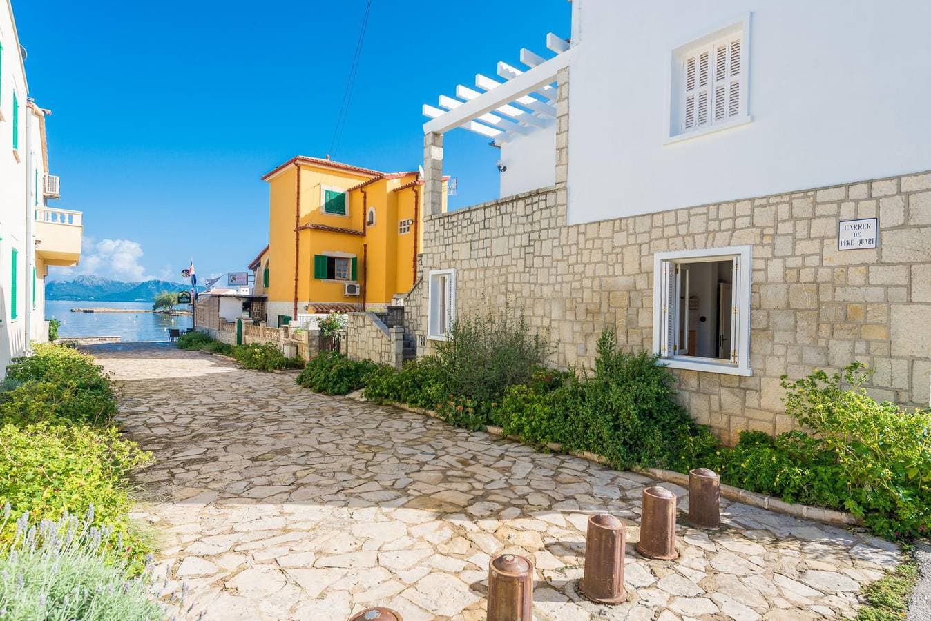 Xarus 1 - Apartment mit Meerblick in Es Barcarès (Alcúdia). WiFi gratis 1