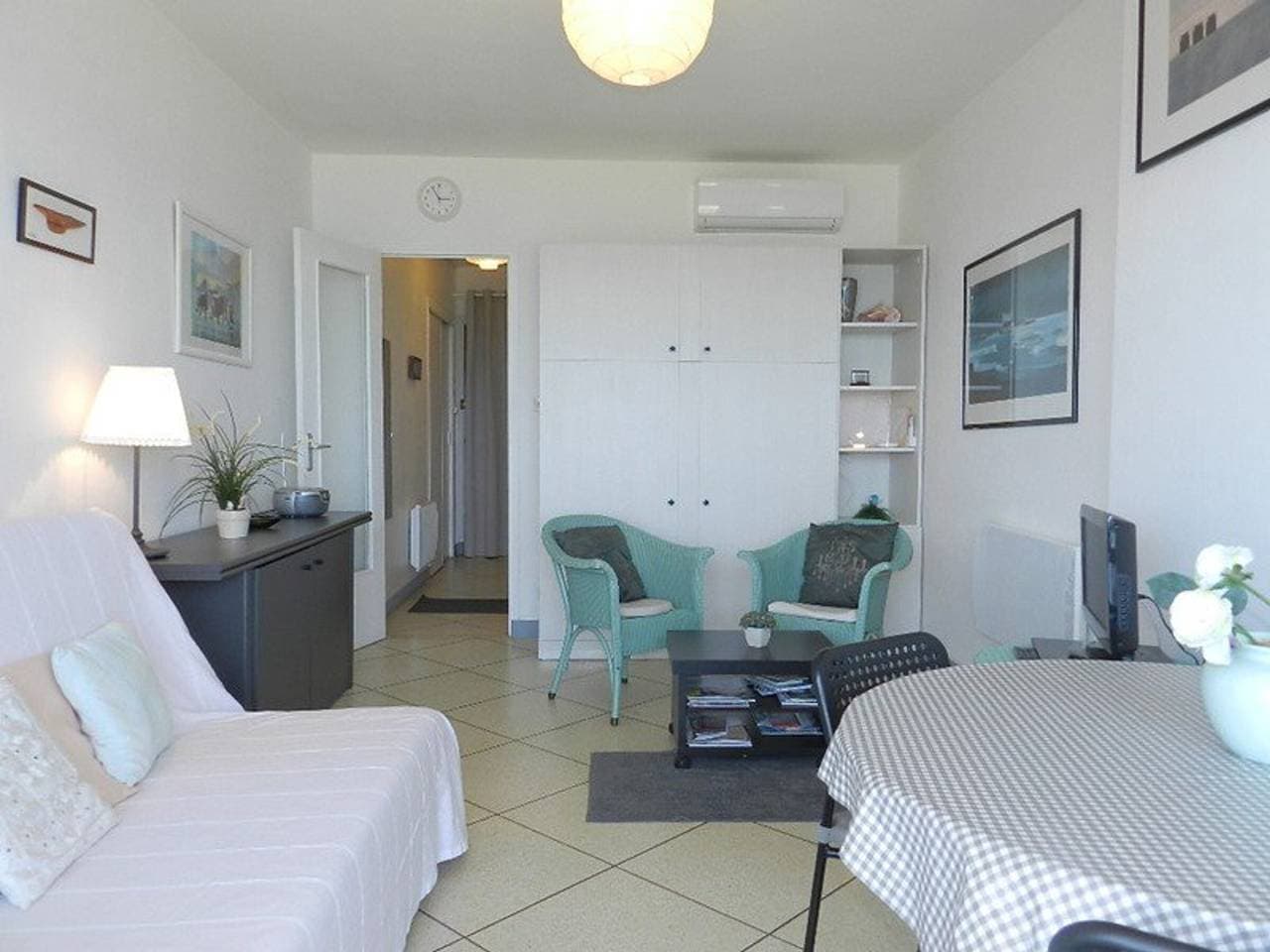 Foto 2 von 12: Studio für 3 mit Klimaanlage und Parkplatz am Strand von Lavandou