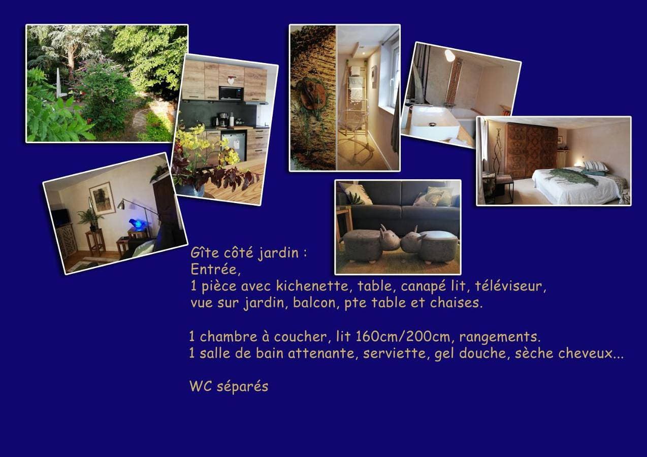 Gîte Coté jardin 1