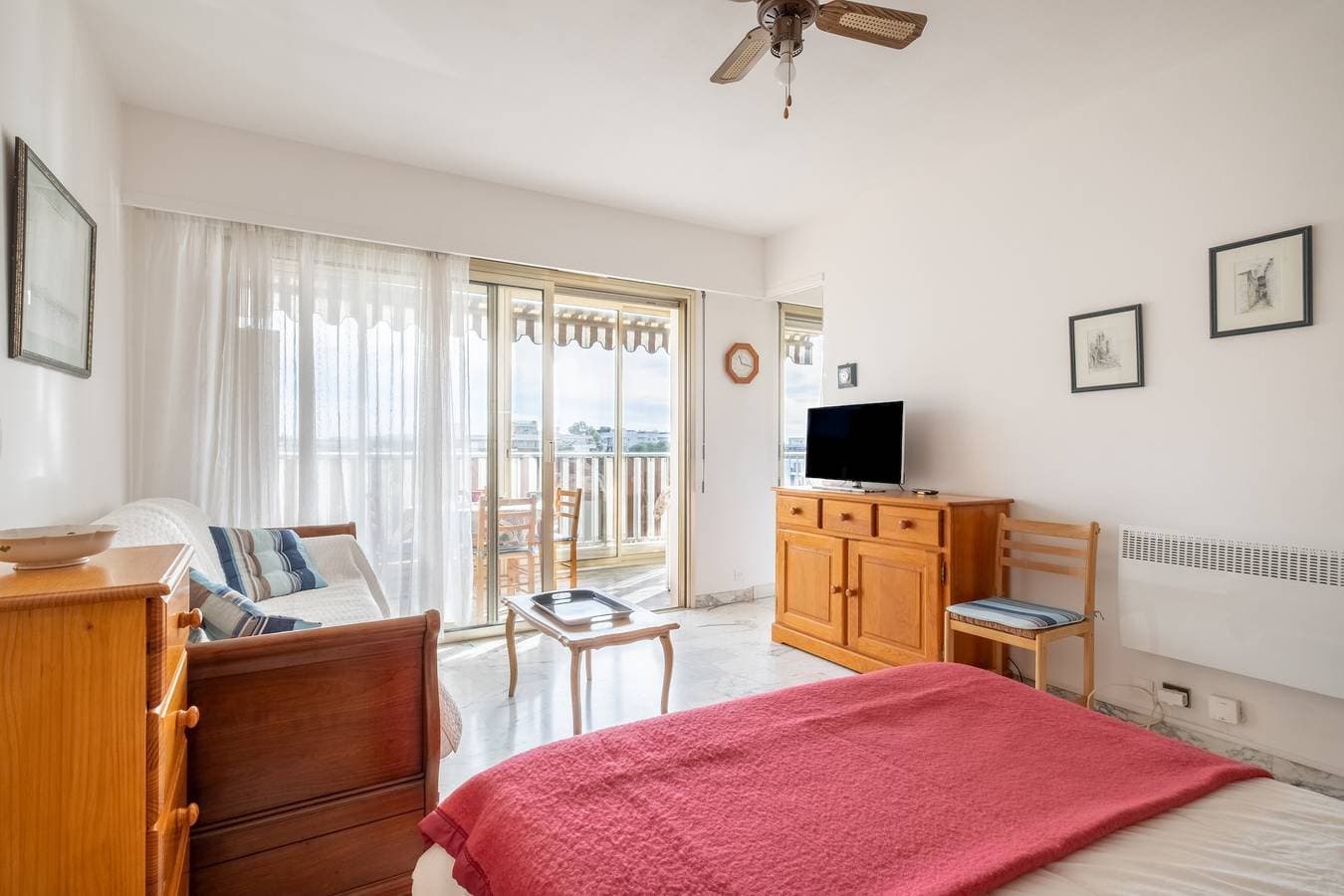 Foto 5 von 21: Studio „Brise de Mer“ mit Meerblick, privater Terrasse und WLAN