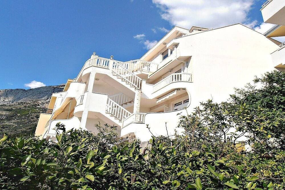 Foto 6 von 22: Traumhafte grosse überdachte Meerblick Terrasse – 3 Gehmin. zu Strand u. Zentrum
