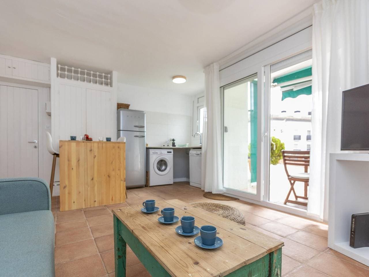 Foto 9 von 17: Romantische Wohnung in Tamariu, Private Terrasse, 150m zum Strand, WLAN Inklusive
