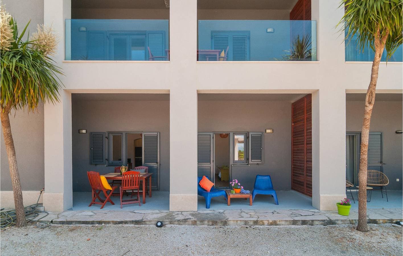 Foto 7 von 15: Gemütliche 1-Zimmer-Wohnung mit Terrasse, 400 m zum Strand und kostenlosen Parkplätzen
