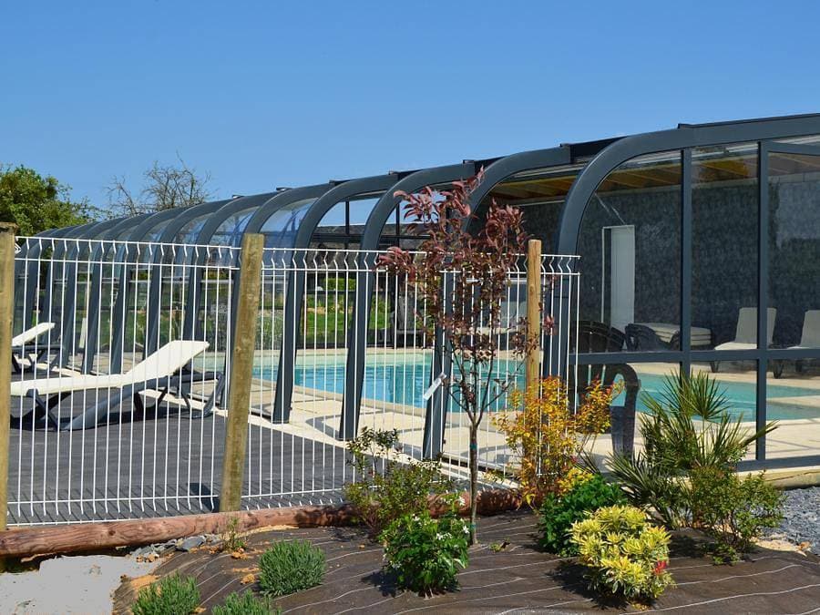 Camping Ushuaïa Villages - Les Pommiers Pays d'Auge - Unterkunft 2 personen - Ungewöhnlich La Grange... 1
