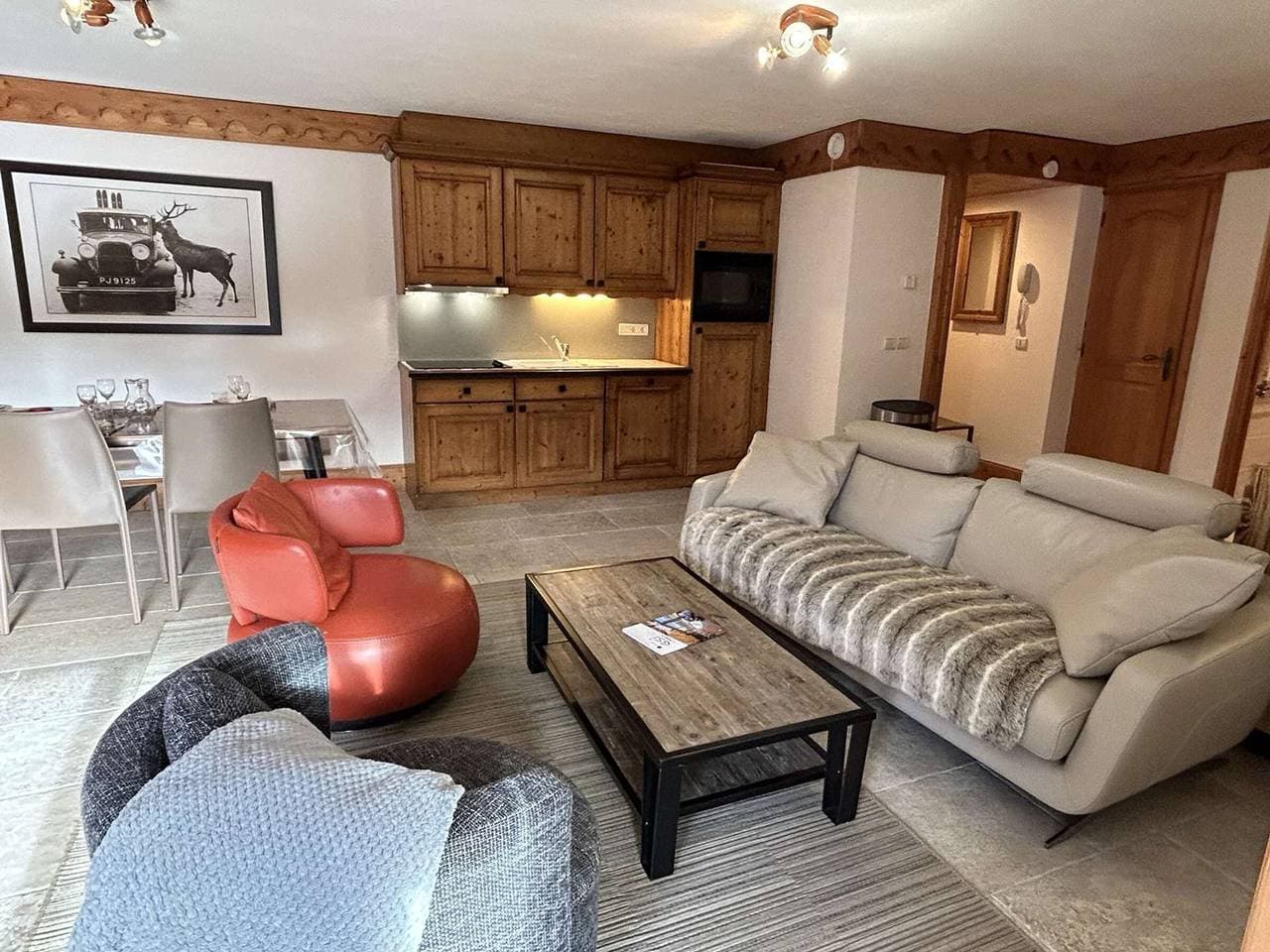 Foto 9 von 15: Superbes 4-Zi-Apt für 6 Pers mit Pool und Parkplatz in Méribel