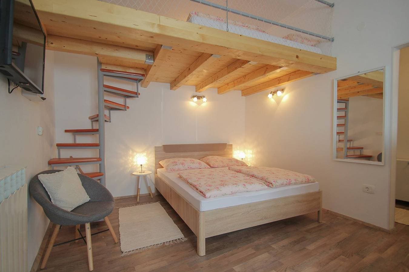Foto 9 von 25: Bezauberndes Studio-Apartment nur 200 Meter zum Strand mit eigener Galerie
